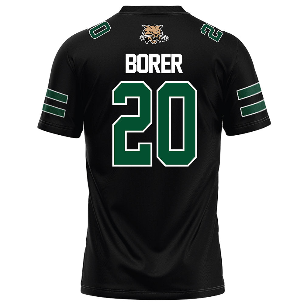 Ohio - NCAA Football : Jack Borer - Black Football Jersey