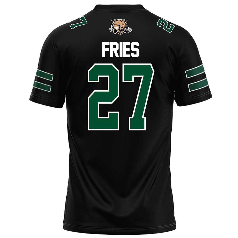 Ohio - NCAA Football : Jack Fries - Black Football Jersey