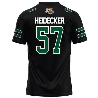 Ohio - NCAA Football : Carson Heidecker - Black Football Jersey