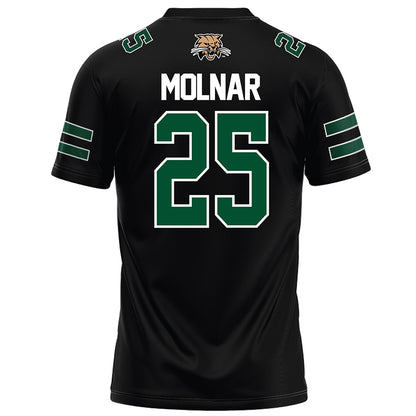 Ohio - NCAA Football : Michael Molnar - Black Football Jersey