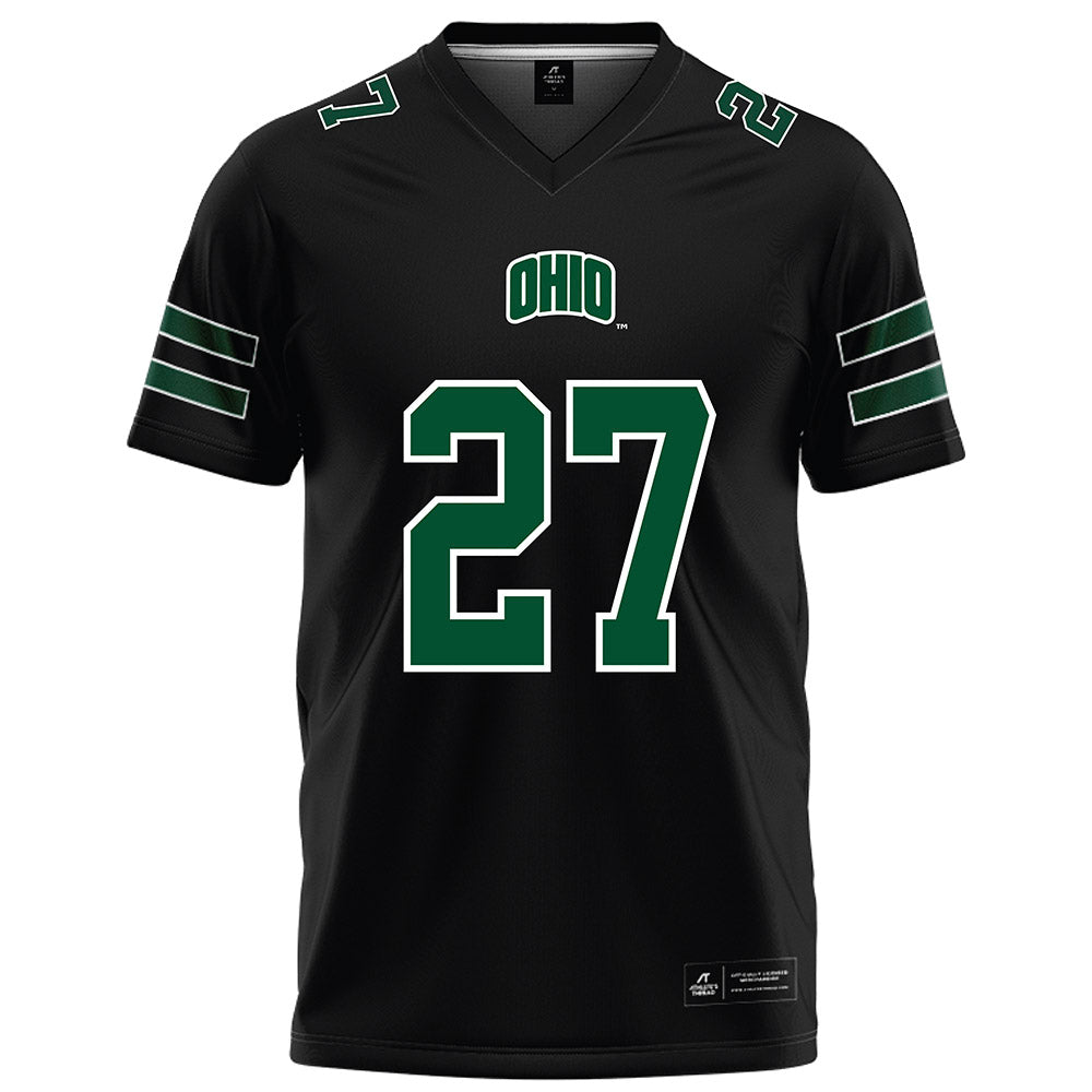 Ohio - NCAA Football : Jack Fries - Black Football Jersey