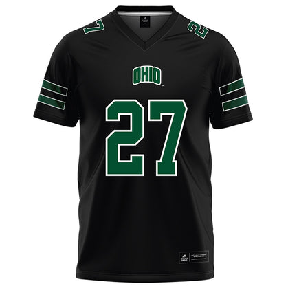 Ohio - NCAA Football : Jack Fries - Black Football Jersey