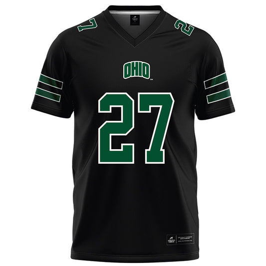 Ohio - NCAA Football : Jack Fries - Black Football Jersey