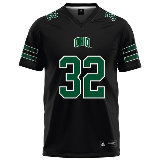 Ohio - NCAA Football : Jasen Kelly - Black Football Jersey