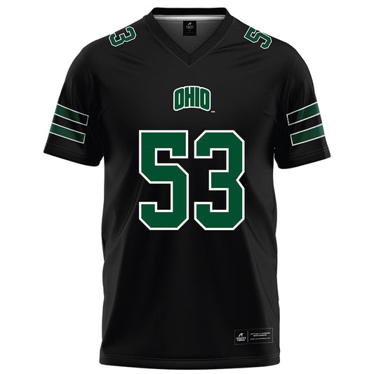 Ohio - NCAA Football : Andrew Erby - Black Football Jersey