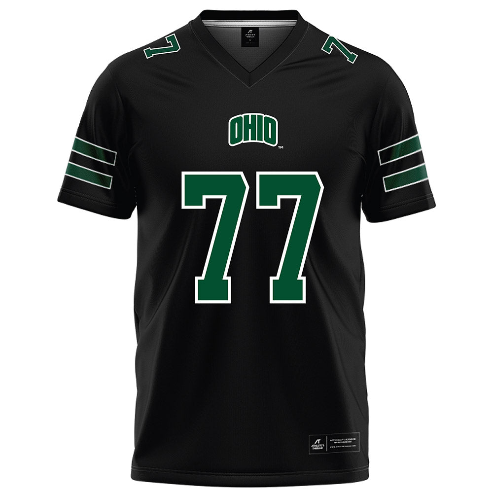 Ohio - NCAA Football : Jacob Dennison - Black Football Jersey