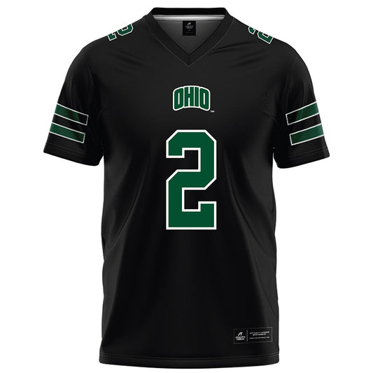 Ohio - NCAA Football : Anthony Tyus III - Black Football Jersey