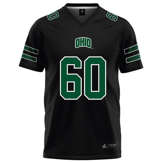 Ohio - NCAA Football : Trent Allen - Black Football Jersey-0
