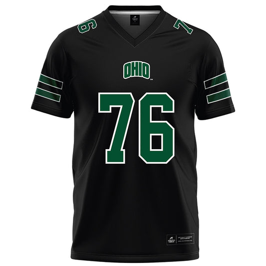 Ohio - NCAA Football : Bryce Parson - Black Football Jersey