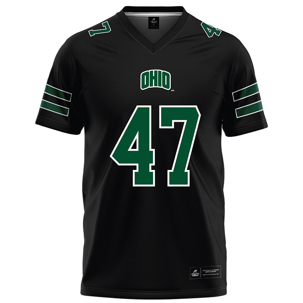 Ohio - NCAA Football : Alex Kasee - Black Football Jersey