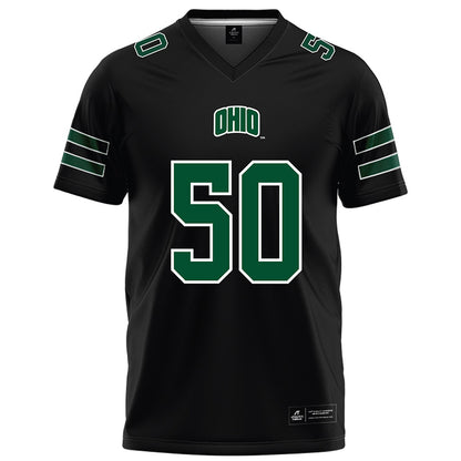 Ohio - NCAA Football : Owen DiFranco - Black Football Jersey