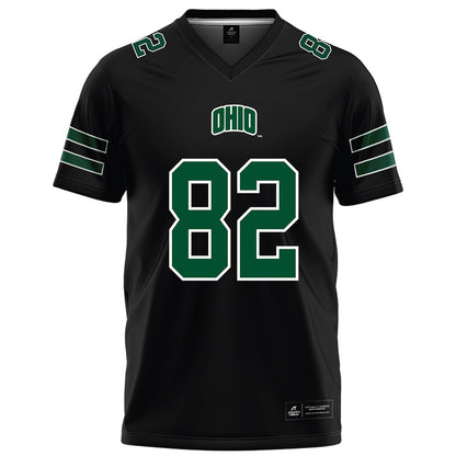 Ohio - NCAA Football : Nick Segarra - Black Football Jersey