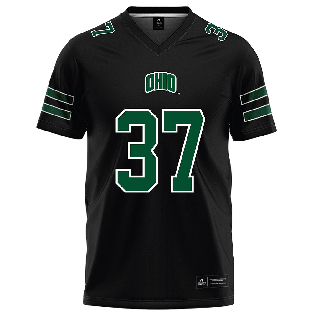 Ohio - NCAA Football : Blake Guffey - Black Football Jersey