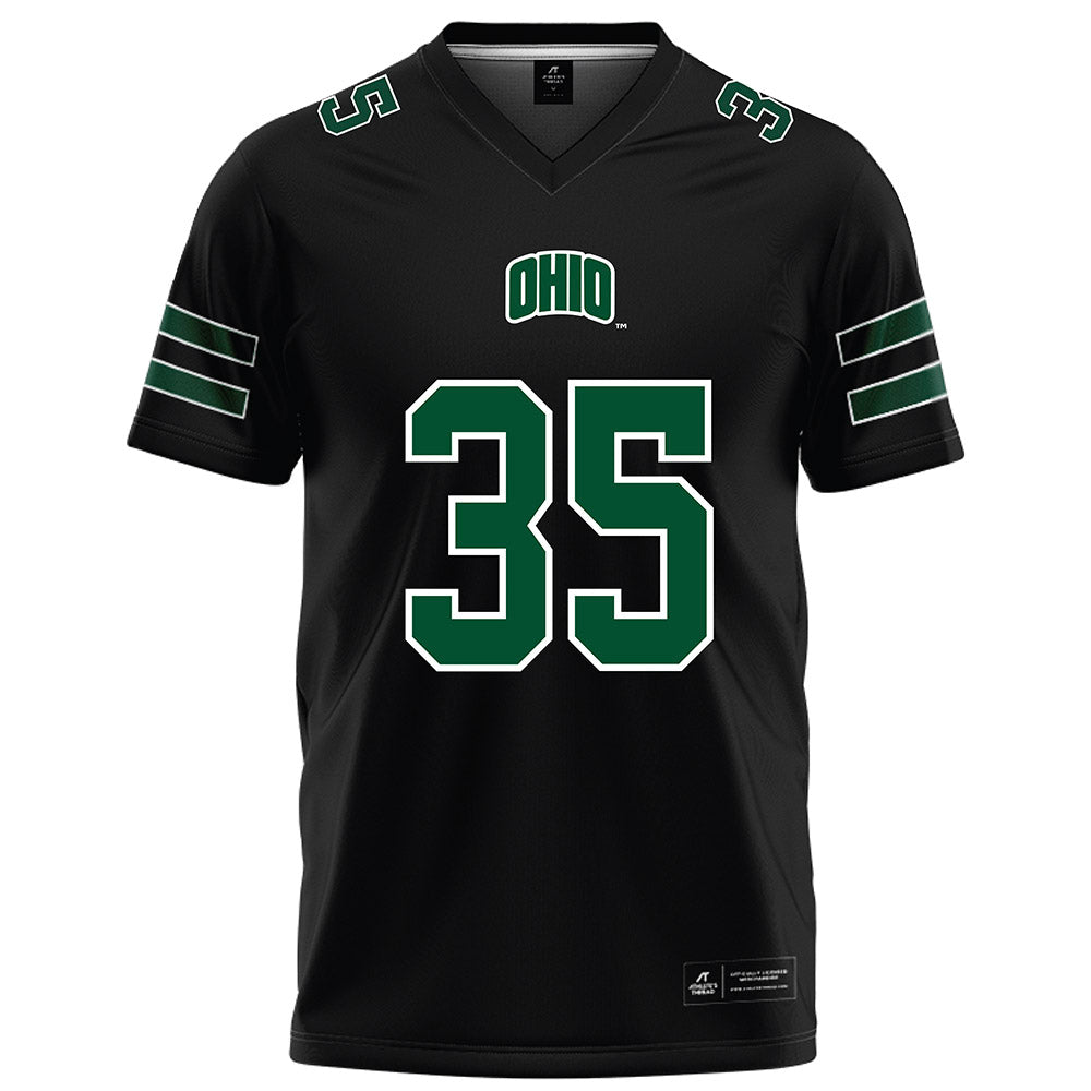 Ohio - NCAA Football : Shay Taylor - Black Football Jersey