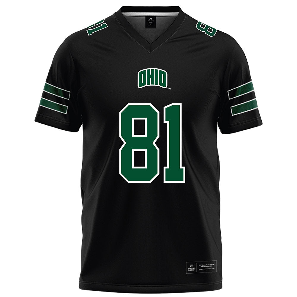 Ohio - NCAA Football : Bralen Henderson - Black Football Jersey