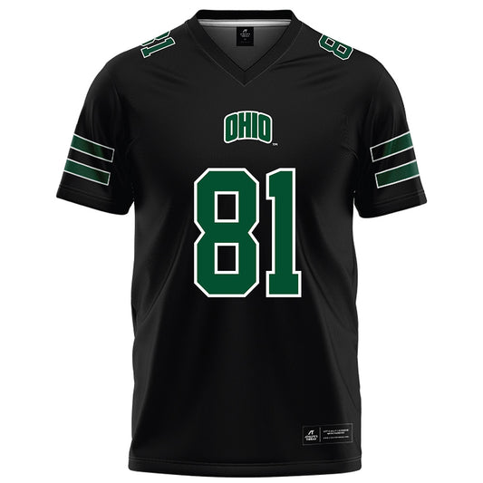 Ohio - NCAA Football : Bralen Henderson - Black Football Jersey