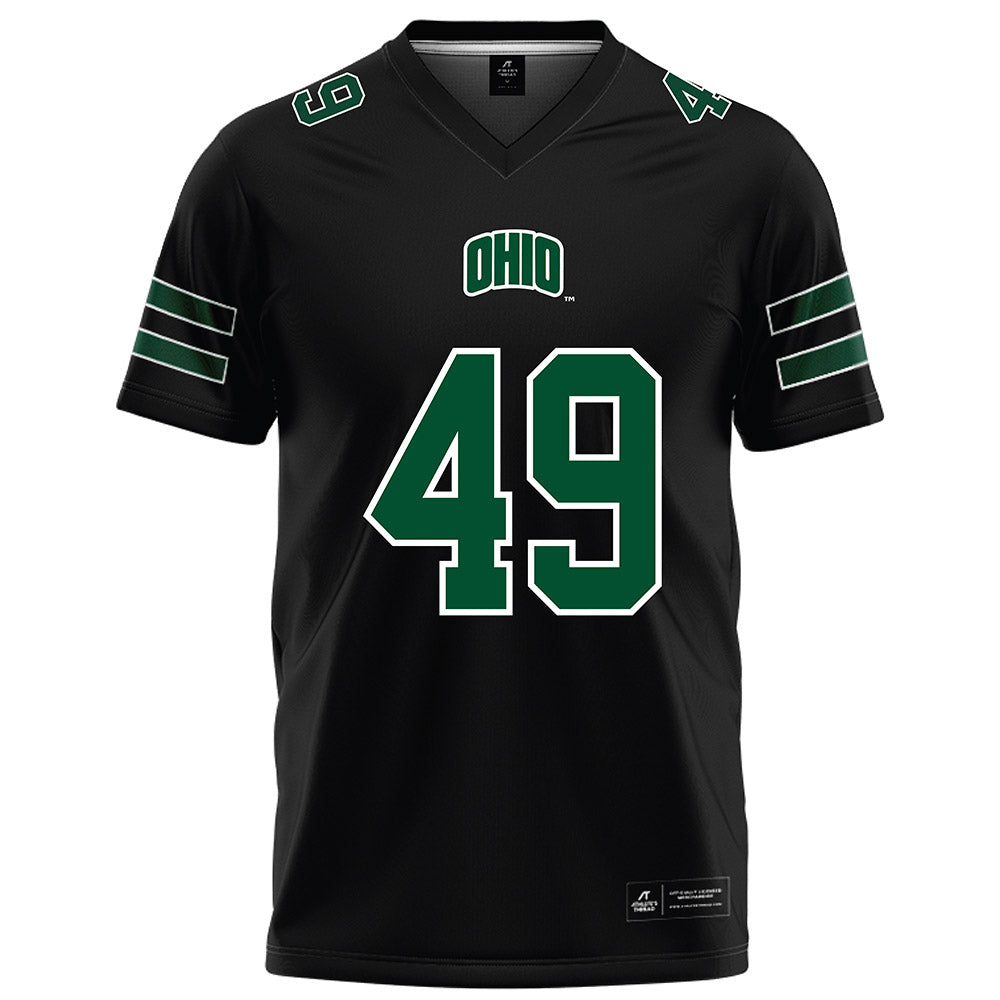 Ohio - NCAA Football : Xavier Williams - Black Football Jersey