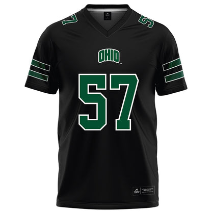 Ohio - NCAA Football : Carson Heidecker - Black Football Jersey