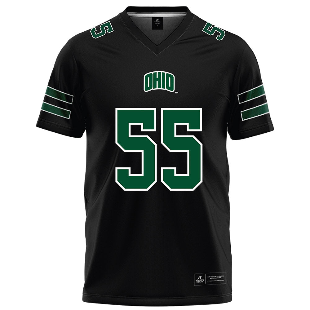 Ohio - NCAA Football : Jordon Jones - Black Football Jersey