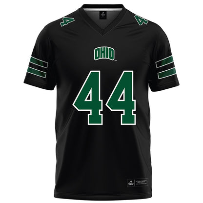 Ohio - NCAA Football : Aiden Lowery - Black Football Jersey-0