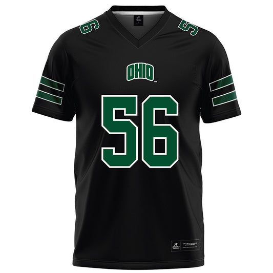 Ohio - NCAA Football : Benjamin Maldonado - Black Football Jersey-0