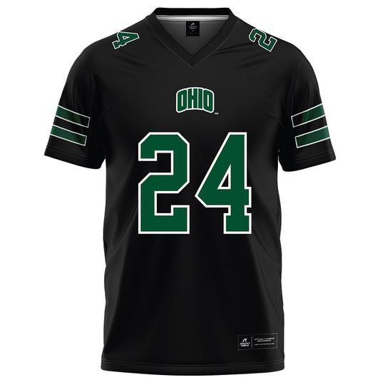 Ohio - NCAA Football : Dj Morton - Black Football Jersey