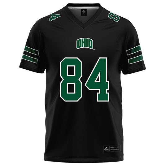 Ohio - NCAA Football : AJ Miller - Black Football Jersey-0