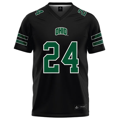 Ohio - NCAA Football : Irving Brown - Black Football Jersey-0