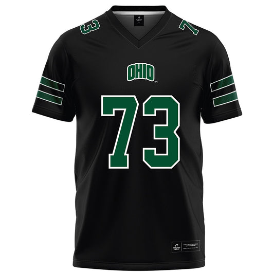 Ohio - NCAA Football : Joseph Habinowski - Black Football Jersey