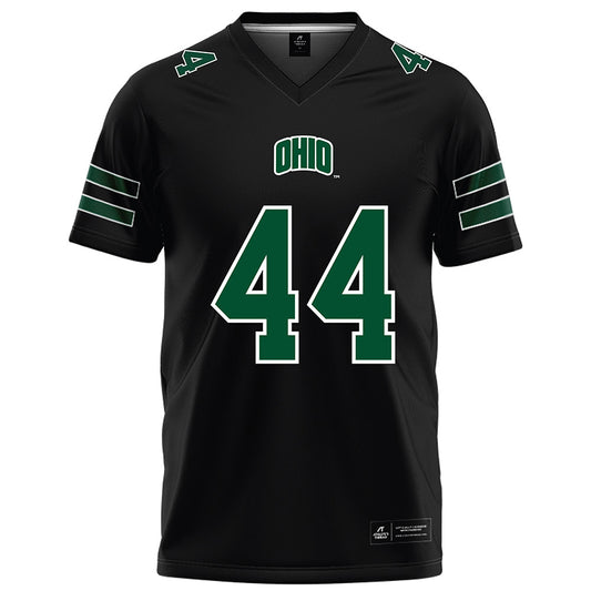 Ohio - NCAA Football : Nehemiah Dukes - Black Football Jersey-0