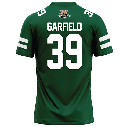 Ohio - NCAA Football : Colby Garfield - Green Football Jersey