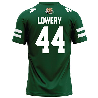 Ohio - NCAA Football : Aiden Lowery - Green Football Jersey-1