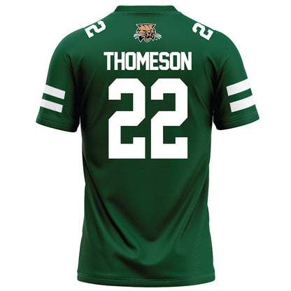 Ohio - NCAA Football : Jalen Thomeson - Green Football Jersey