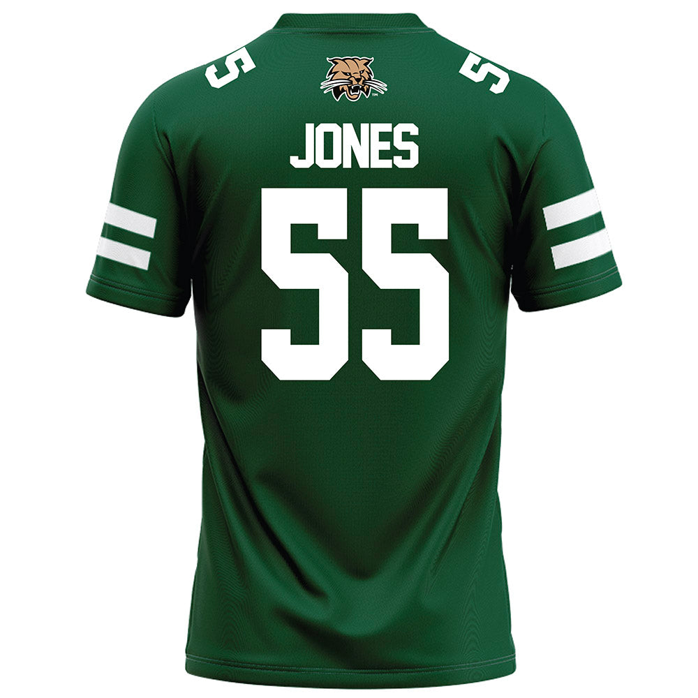 Ohio - NCAA Football : Jordon Jones - Green Football Jersey