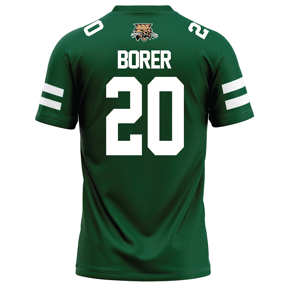 Ohio - NCAA Football : Jack Borer - Green Football Jersey