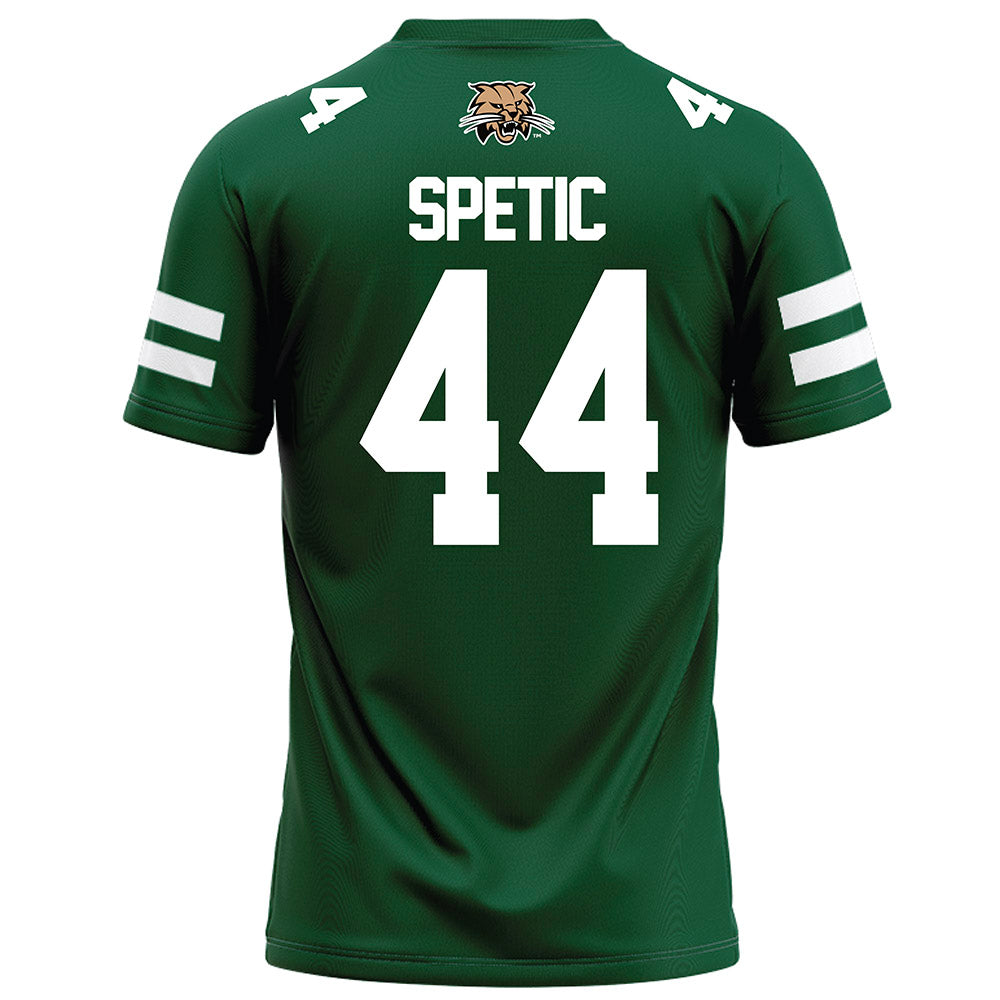 Ohio - NCAA Football : Gianni Spetic - Green Football Jersey