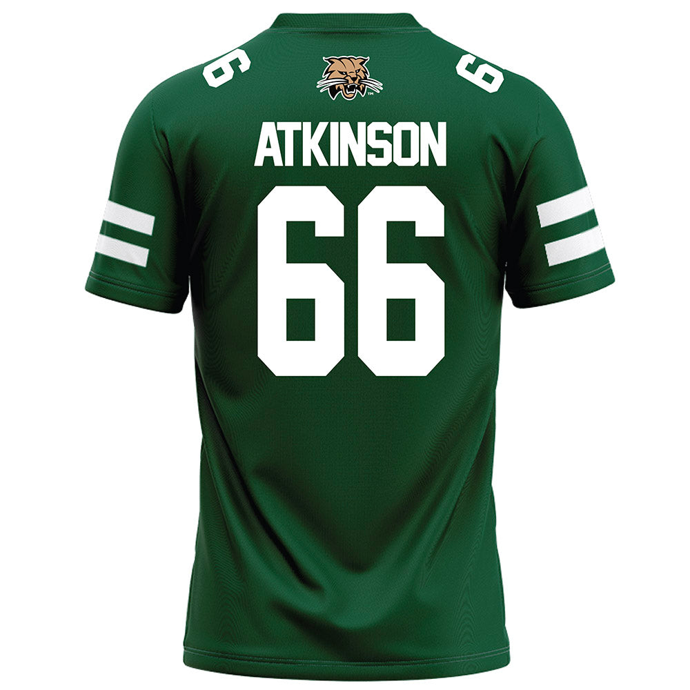 Ohio - NCAA Football : Christophe Atkinson - Green Football Jersey