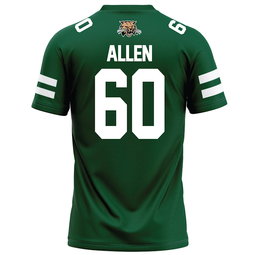 Ohio - NCAA Football : Trent Allen - Green Football Jersey-1