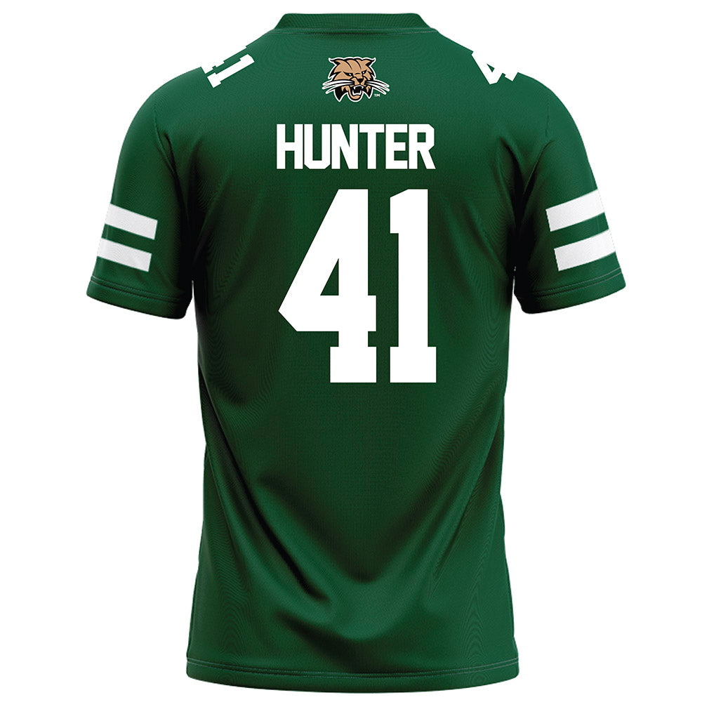 Ohio - NCAA Football : Devon Hunter - Green Football Jersey