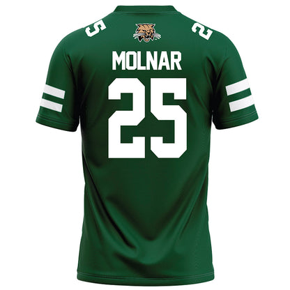 Ohio - NCAA Football : Michael Molnar - Green Football Jersey