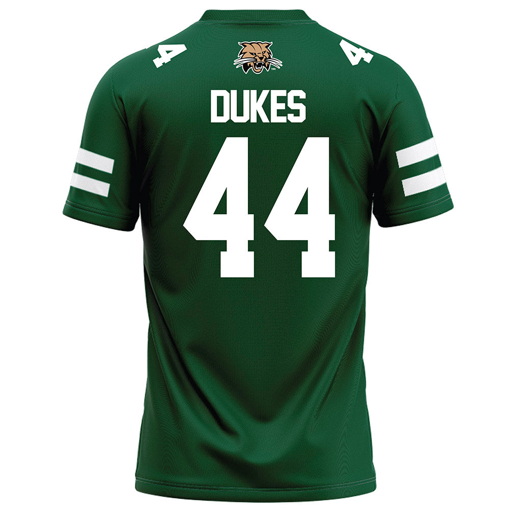 Ohio - NCAA Football : Nehemiah Dukes - Green Football Jersey-1
