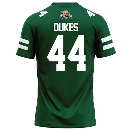 Ohio - NCAA Football : Nehemiah Dukes - Green Football Jersey-1