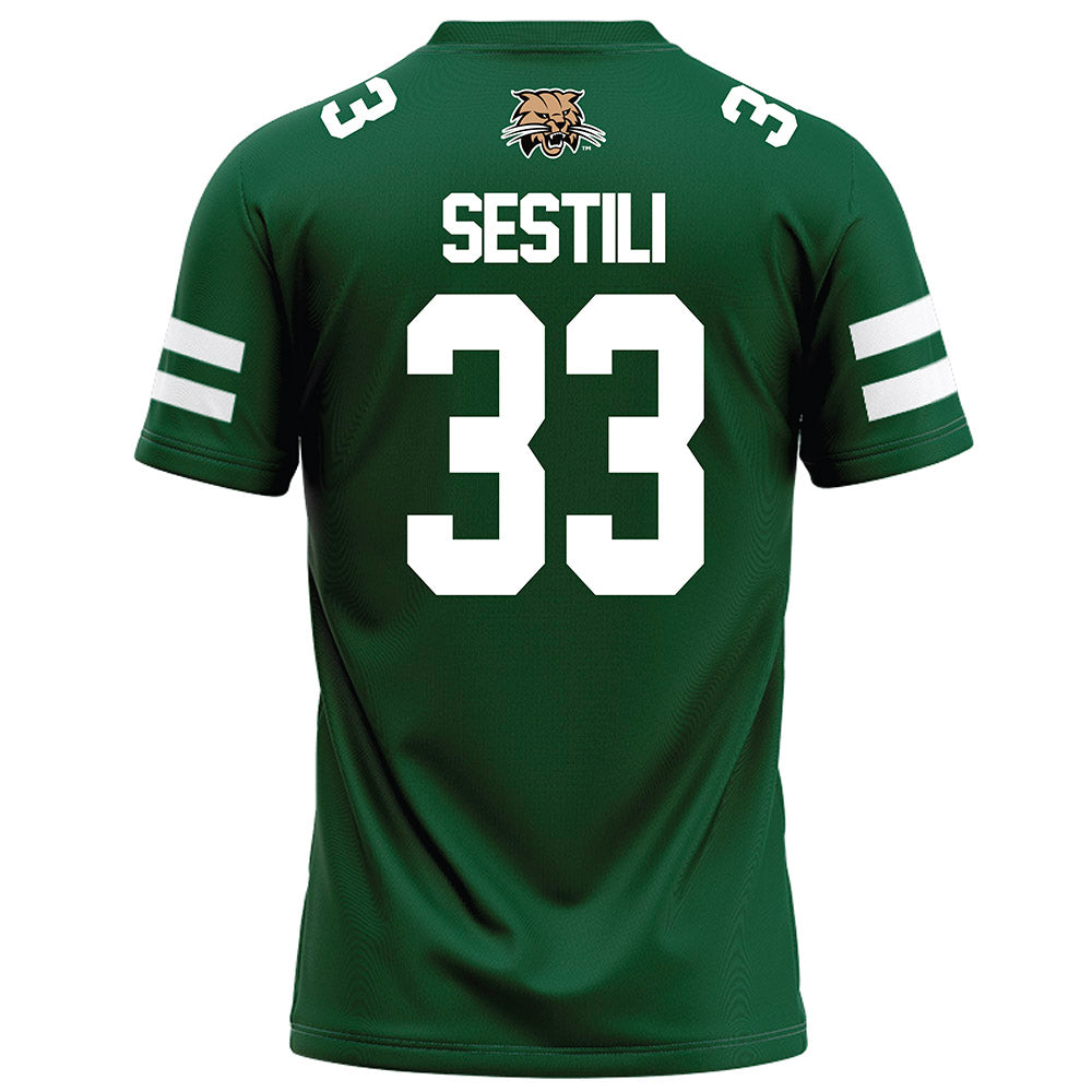 Ohio - NCAA Football : Brady Sestili - Green Football Jersey