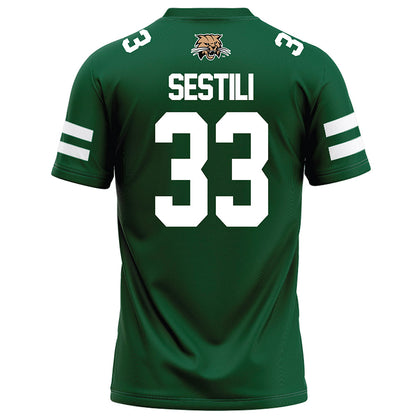 Ohio - NCAA Football : Brady Sestili - Green Football Jersey