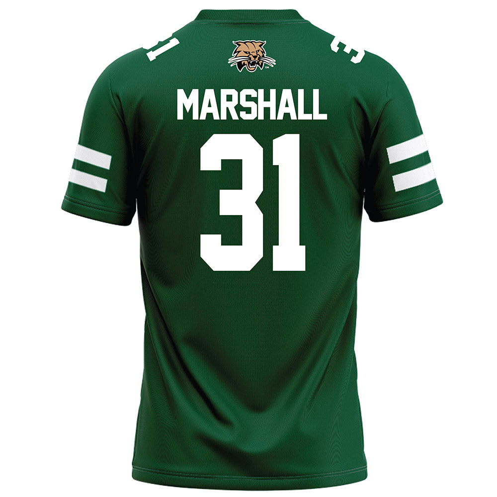 Ohio - NCAA Football : Andrew Marshall - Green Football Jersey