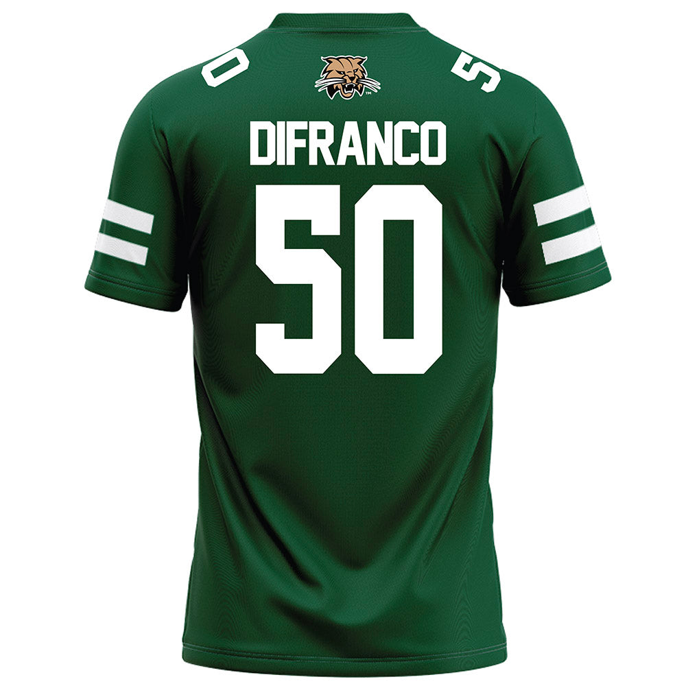 Ohio - NCAA Football : Owen DiFranco - Green Football Jersey