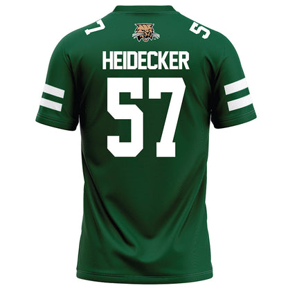 Ohio - NCAA Football : Carson Heidecker - Green Football Jersey