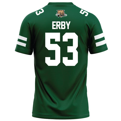 Ohio - NCAA Football : Andrew Erby - Green Football Jersey