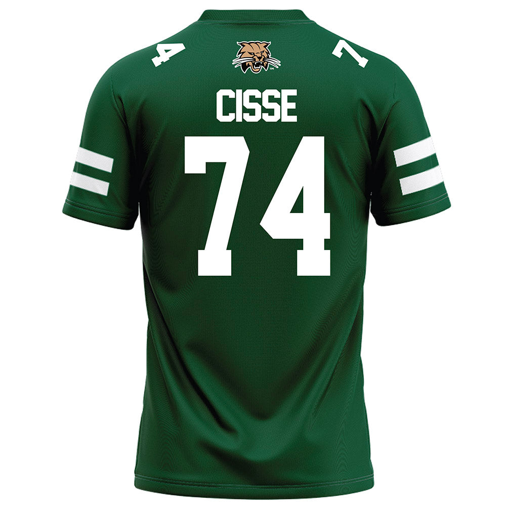 Ohio - NCAA Football : Tigana Cisse - Green Football Jersey