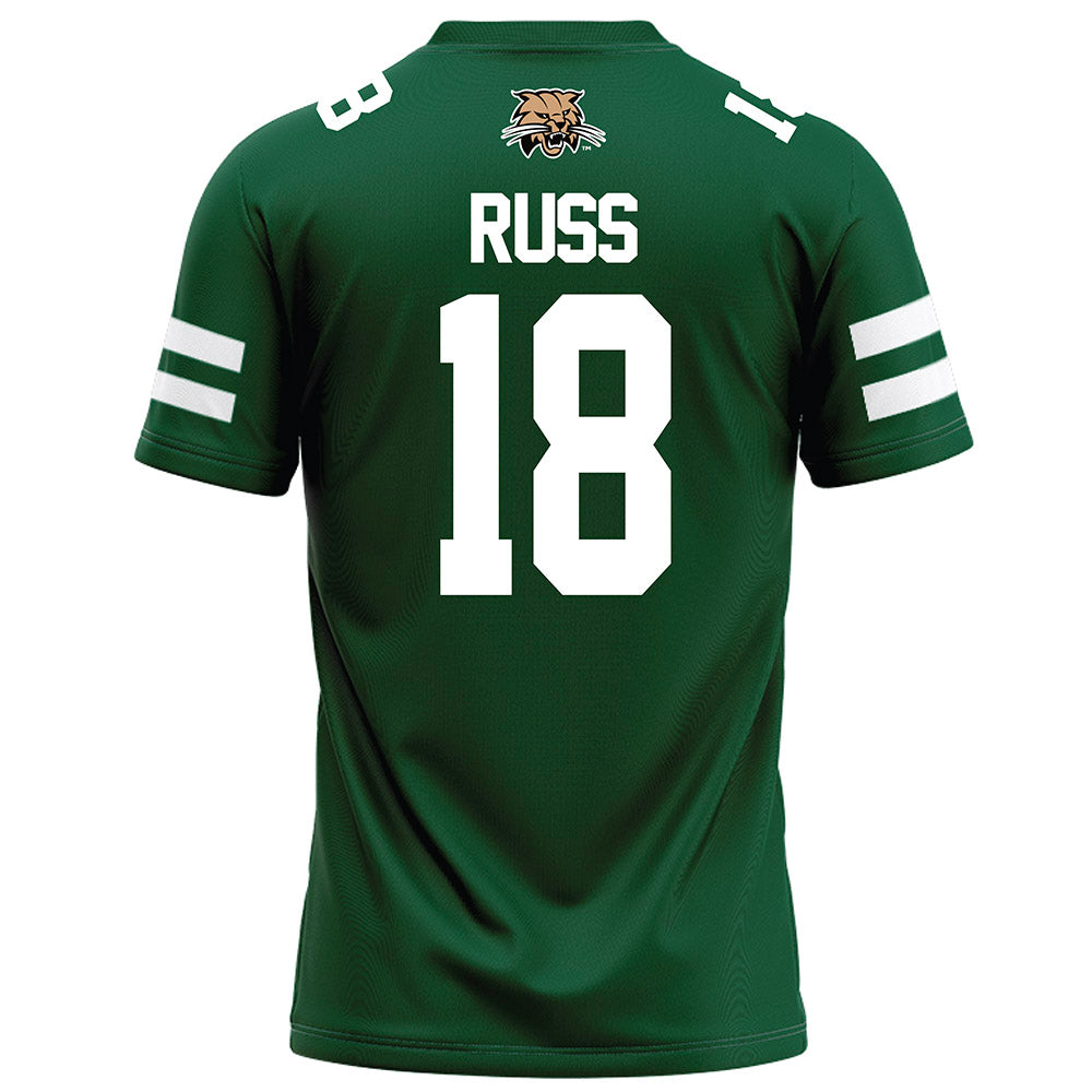 Ohio - NCAA Football : Bailey Russ - Green Football Jersey